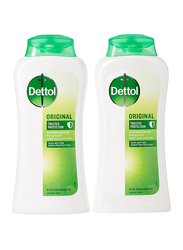 Dettol Original Anti-Bacterial Body Wash, 2 x 250ml