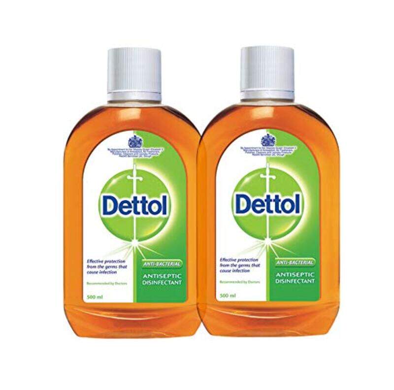 

Dettol Antiseptic Disinfectants Liquid, 2 x 500ml