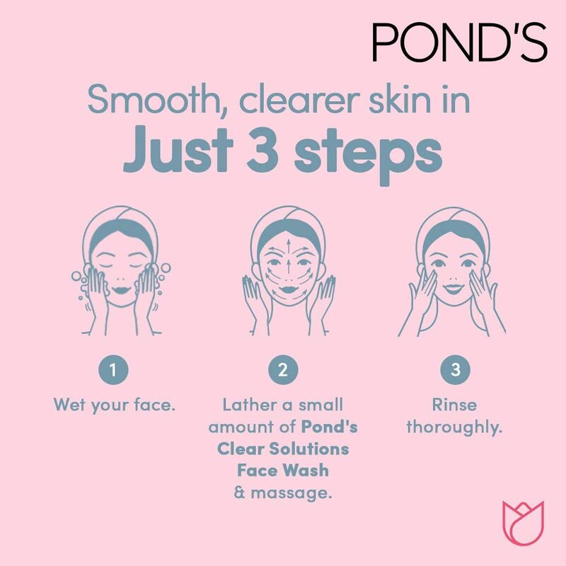 Pond's Clear Solution Foaming Face Wash, 50ml