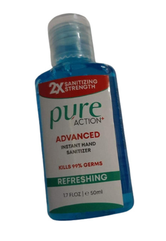 Pure Action Hand Sanitizer, 50ml