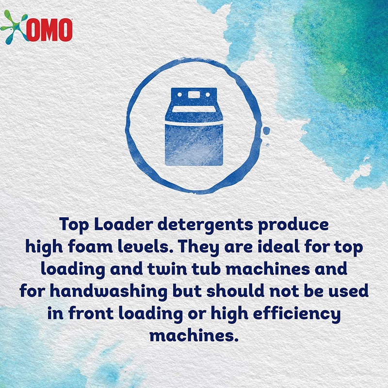 OMO Laundry Powder Detergent for Unbeatable Stain Removal, 2.5Kg