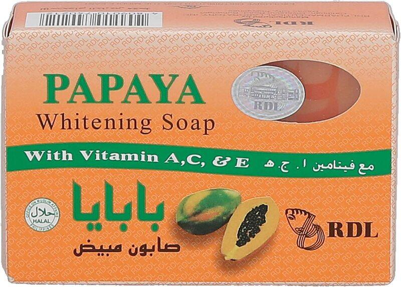 

RDL Papaya Whitening Soap with Vitamin A, C & E, 135gm