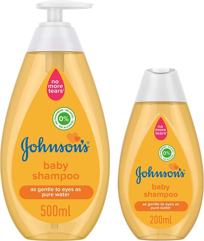 Johnson's 500 + 200ml Baby Shampoo, Set