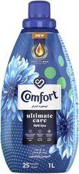 COMFORT Ultimate care, Concentrated Fabric Softener, for long-lasting fragrance, Iris & Jasmine, Complete Clothes Protection, 1000ml
