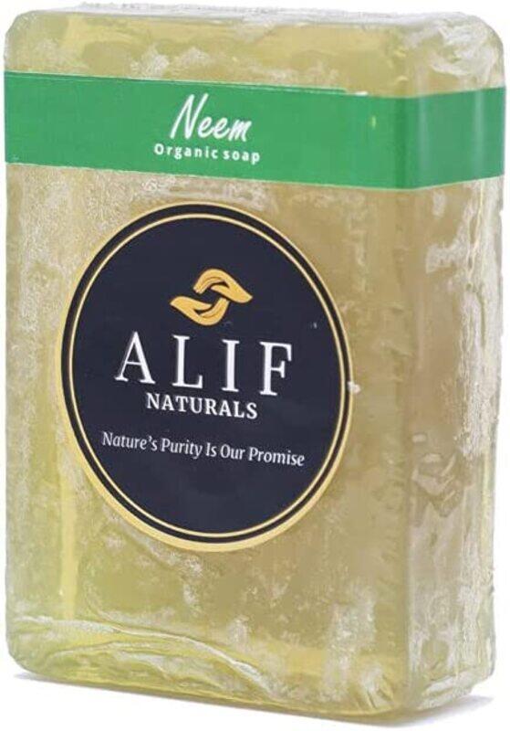 

Alif Naturals Handmade Organic Neem Soap, 125gm