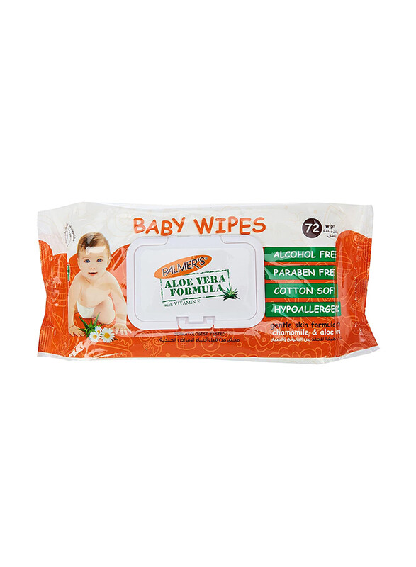 

Palmers 72-Wipes Aloe Vera Formula Baby Wipes