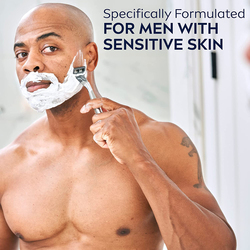 Nivea Men Sensitive Gentle Cooling Shaving Gel, 3 x 7oz