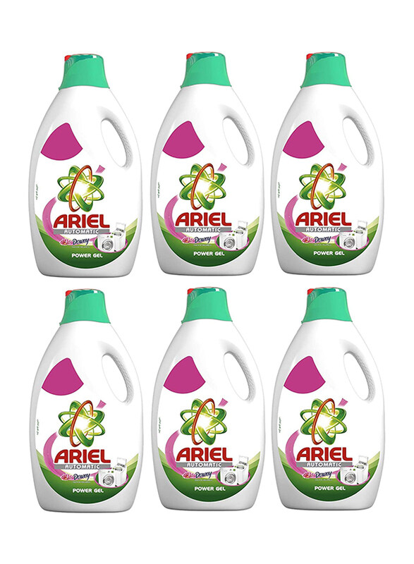 

Ariel Touch of Downy Freshness Automatic Liquid Detergent, 6 x 1.8 Liters