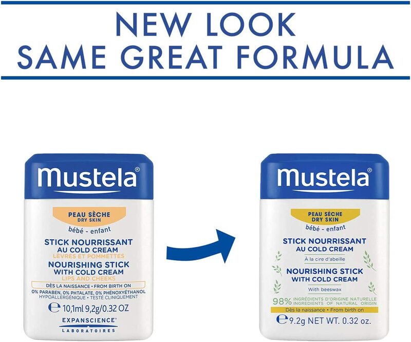 Mustela Nutri-Protective Hydra-Stick with Cold Cream, 9.2gm