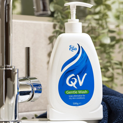 QV Gentle Wash Soap-Free Moisturising Low Irritant PH Balanced Body Wash, 500g