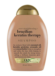 Ogx Ever Straightening + Brazilian Keratin Therapy Shampoo for Damaged Hair, 385ml, 6 Piece