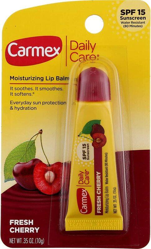 

Carmex Fresh Cherry Moisturizing Lip Balm, 10g