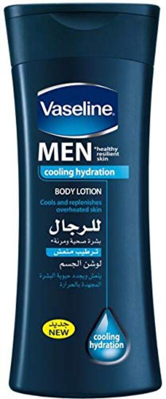 Vaseline Men Cooling Hydration Body Lotion, 400ml