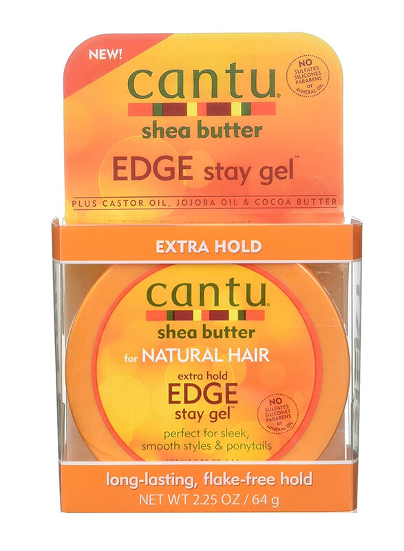 

Cantu Shea Butter for Natural Hair Extra Hold Edge Stay Gel, 6 x 64g