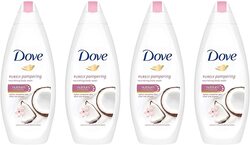 Dove Purely Pampering Body Wash, 4 Pieces