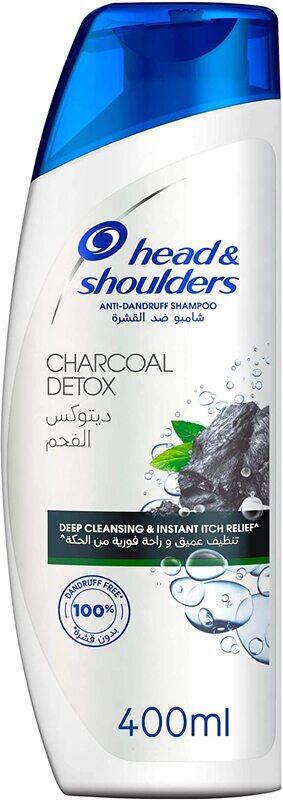 

Head & Shoulders Charcoal Detox Anti-Dandruff Shampoo, 400ml
