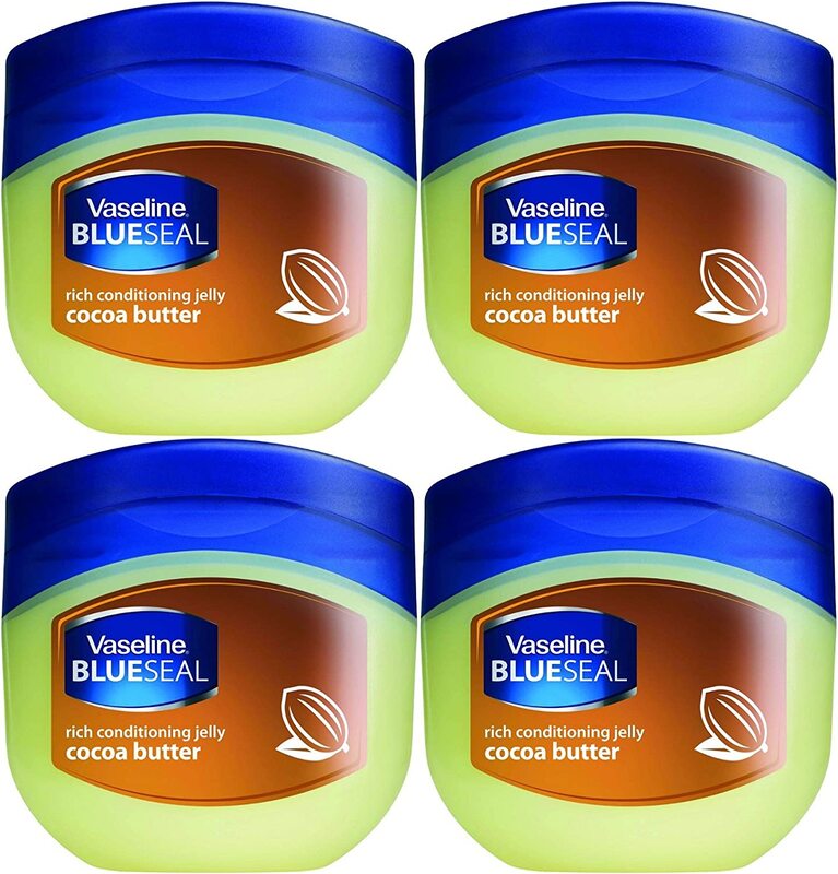 Vaseline Cocoa Butter Rich Conditioning Petroleum Jelly, 100ml, 4 Pieces
