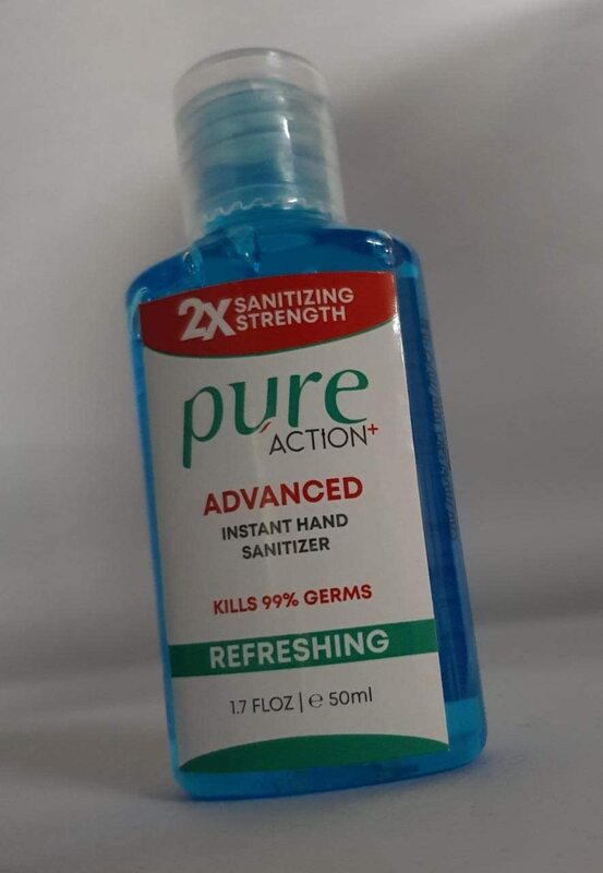 Pure Action Hand Sanitizer, 50ml