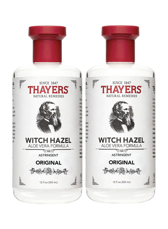 

Thayers Witch Hazel with Aloe Vera Original Astringent, 2 Pieces, 12oz