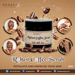 MedspaClinic Robust Coffee Scrub Exfoliate and Energize Your Skin 300g