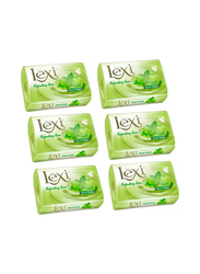 Royal Lexi Fresh Green Refreshing Care Beauty Cream Soap, 175g, 6 Pieces