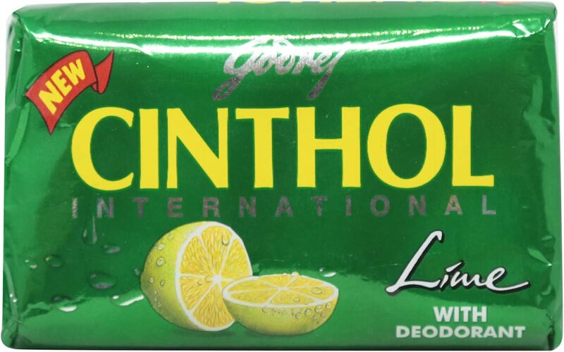 Cinthol Lime with Deodarant Bar Soap, 125gm