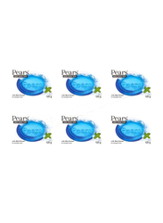 Pears Soap With Mint Extract Germ Shield, 6 x 125g