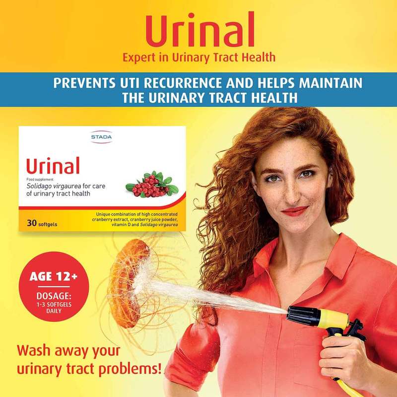 Urinal Urinary Tract Health, 30 Softgels
