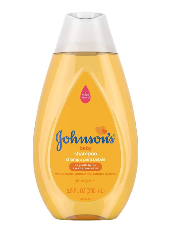 Johnson's 200ml Baby Shampoo for Kids, 3 Pieces