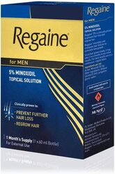 Regaine 5% Minoxidil Topical Solution for Men, 60 Pieces