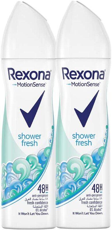 

Rexona Women Antiperspirant Deodorant Shower Fresh, 2 x 150ml