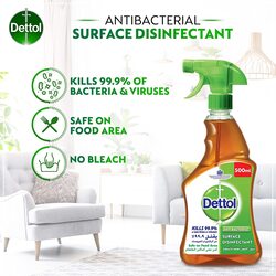 Dettol Original Anti-Bacterial Surface Disinfectant Liquid Trigger, 500ml