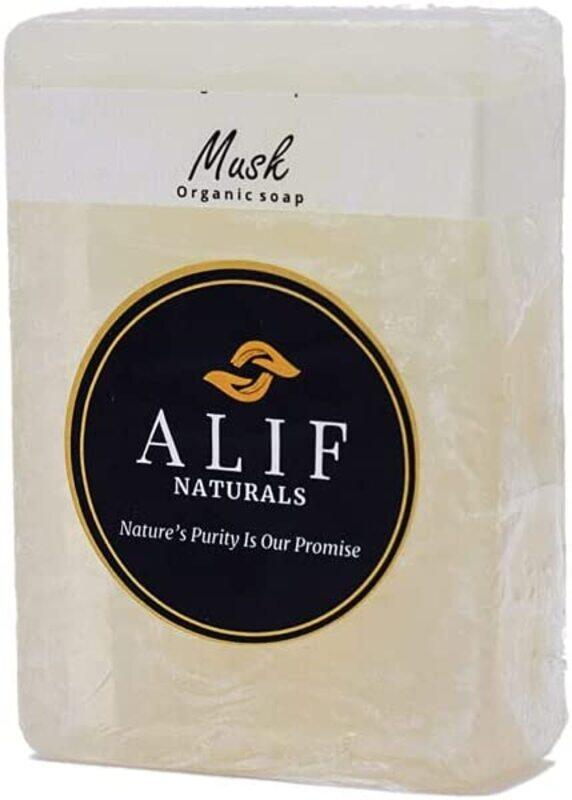 

Alif Naturals Handmade Musk Organic The Memorable Aroma Begins Soap, One Size