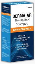 Dermatar Extra Strength Therapeutic Hair Shampoo 200 ml