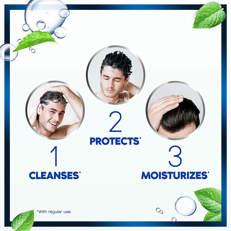 Head & Shoulders Menthol Refresh Anti-Dandruff Shampoo, 400ml