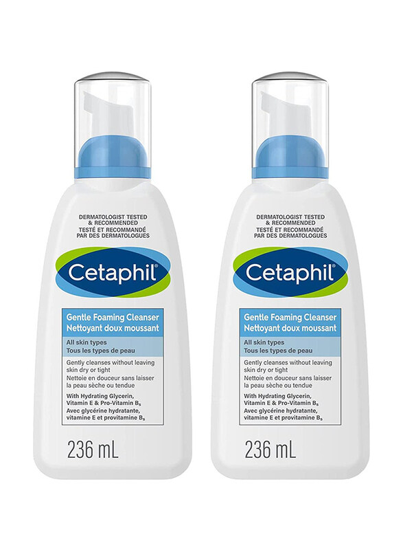 

Cetaphil Gentle Foaming Cleanser, 2 x 236ml