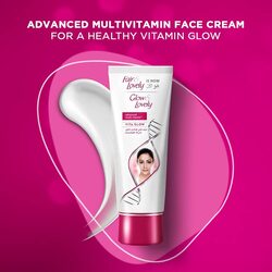 Glow & Lovely Formerly Fair & Lovely Face Cream with Vita Glow Advanced Multi Vitamin for Glowing Skin, 100gm, 2 Pieces