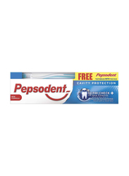 Pepsodent Germicheck Toothpaste with Toothbrush, 150ml