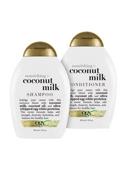 Ogx Coconut Miracle Oil Shampoo Set for All Hair Types, 12 oz