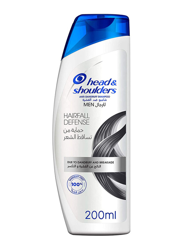 

Head & Shoulders Hairfall Defense Anti-Dandruff Shampoo for Men, 200ml