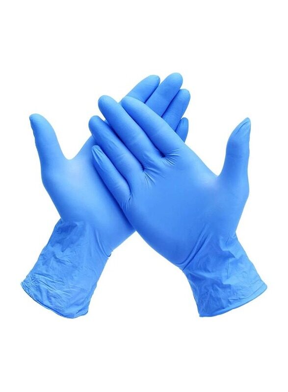 

Nitrile Exam Gloves, Blue, Medium, 100 Pieces