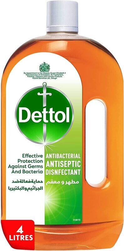 

Dettol Antiseptic Disinfectant Liquid, 4 Liters