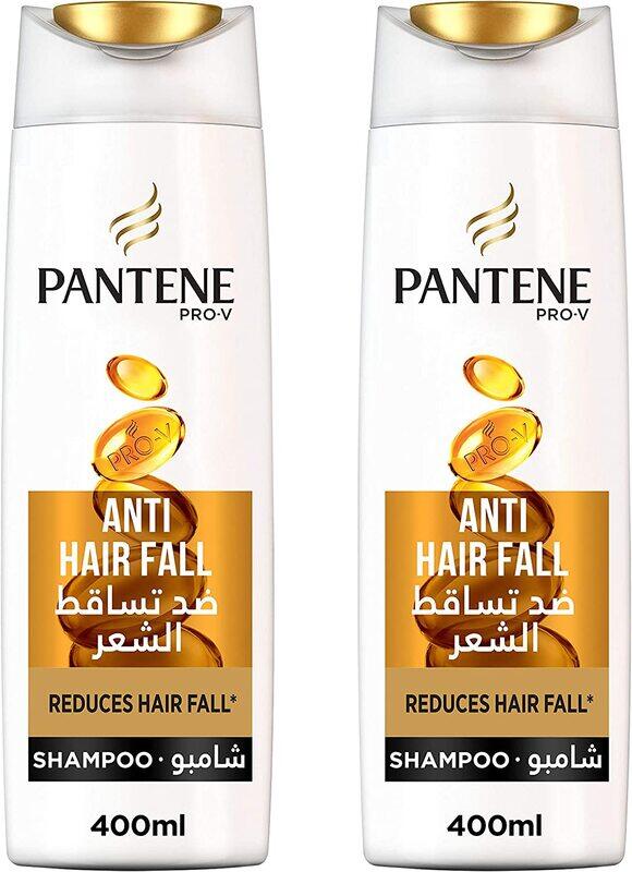 

Pantene Pro-V Anti-Hairfall Shampoo, 400ml, 2 Pieces