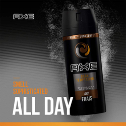 AXE Deodorant Aerosol Men Dark Temptation, 2 x 150ml