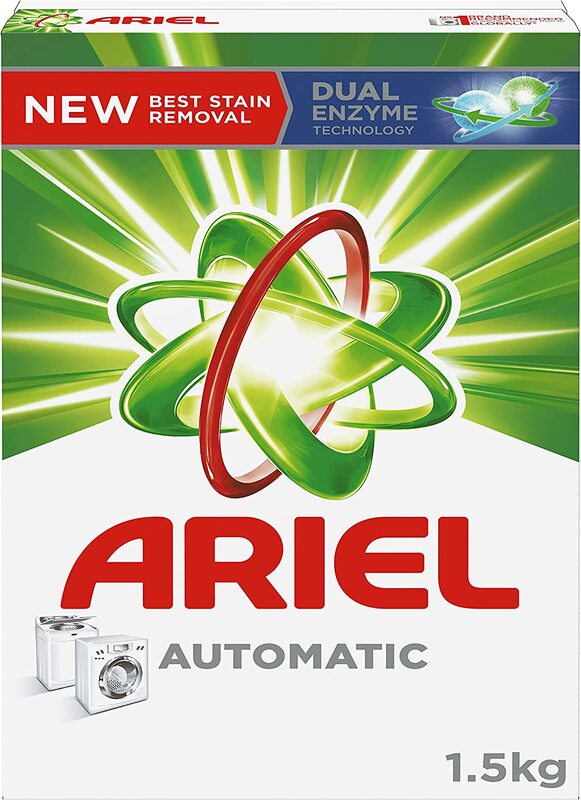 Ariel Original Scent Automatic Laundry Powder Detergent, 1.5Kg