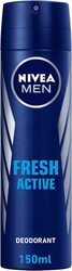 Nivea Men Fresh Active Fresh Scent Antiperspirant Spray, 150ml