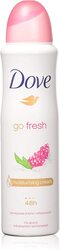 Dove Go Fresh Pomegranate & Lemon Verbena Dry Spray Antiperspirant 48 hours, 150ml, 6 Pieces