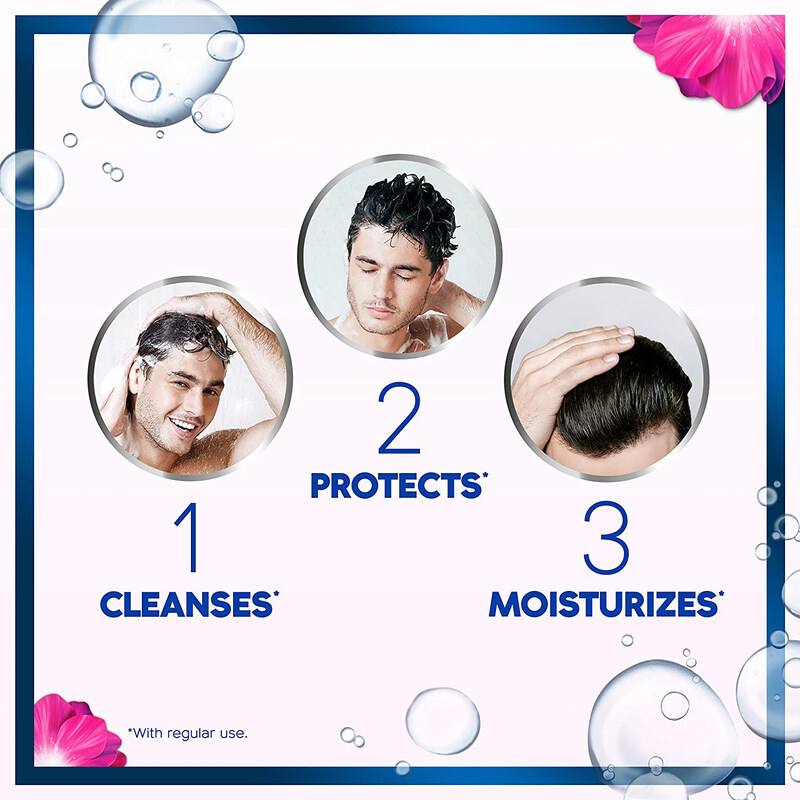 Head & Shoulders Smooth and Silky Anti-Dandruff Shampoo, 2 Pieces x 400ml