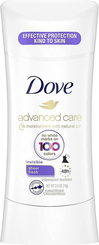 

Dove Invisible Stick Antiperspirant Deodorant Sheer Fresh 2.6 oz