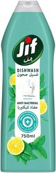 JIF Mint & Lemon Antibacterial Liquid Dishwash, 750ml